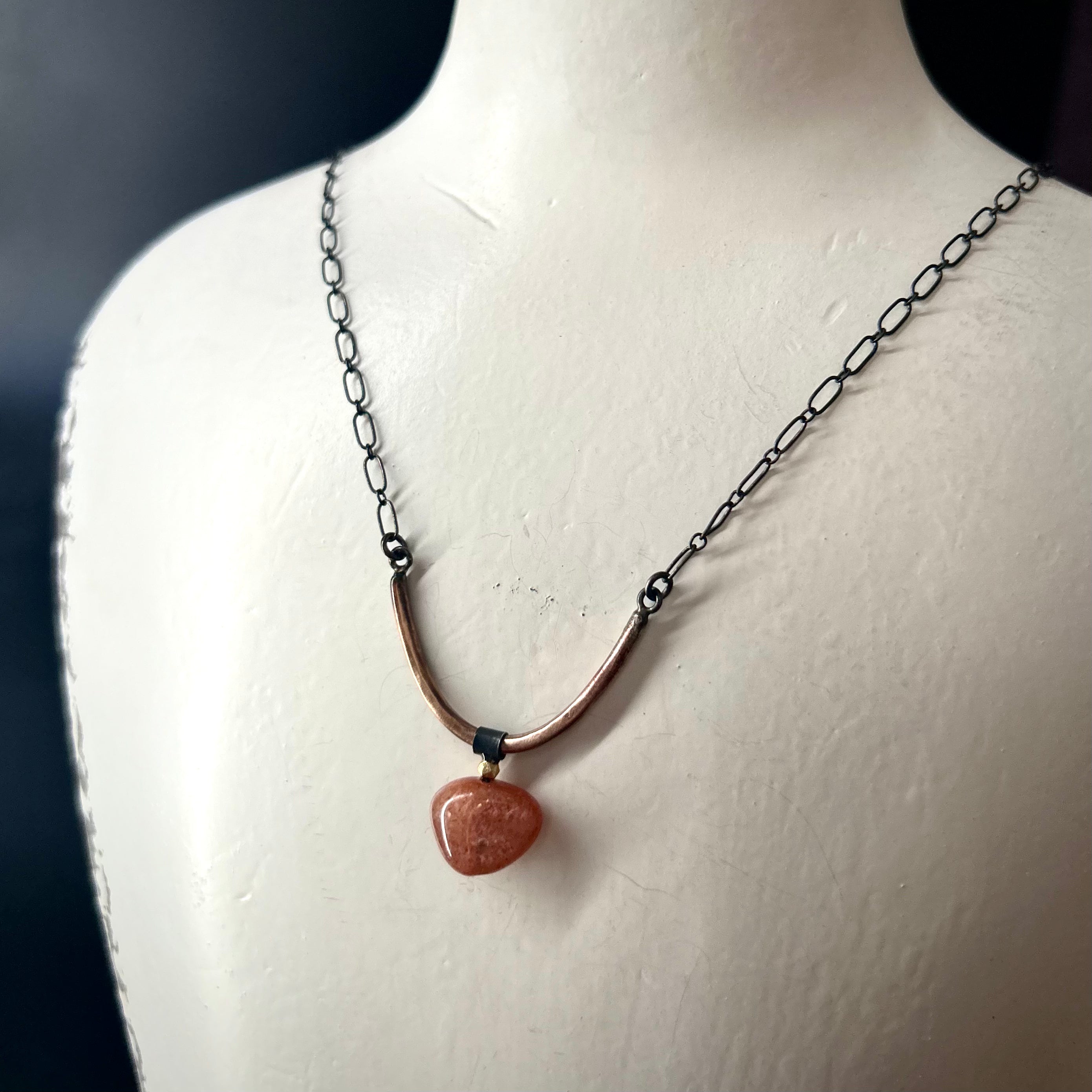 Daymark Necklace - Sunstone