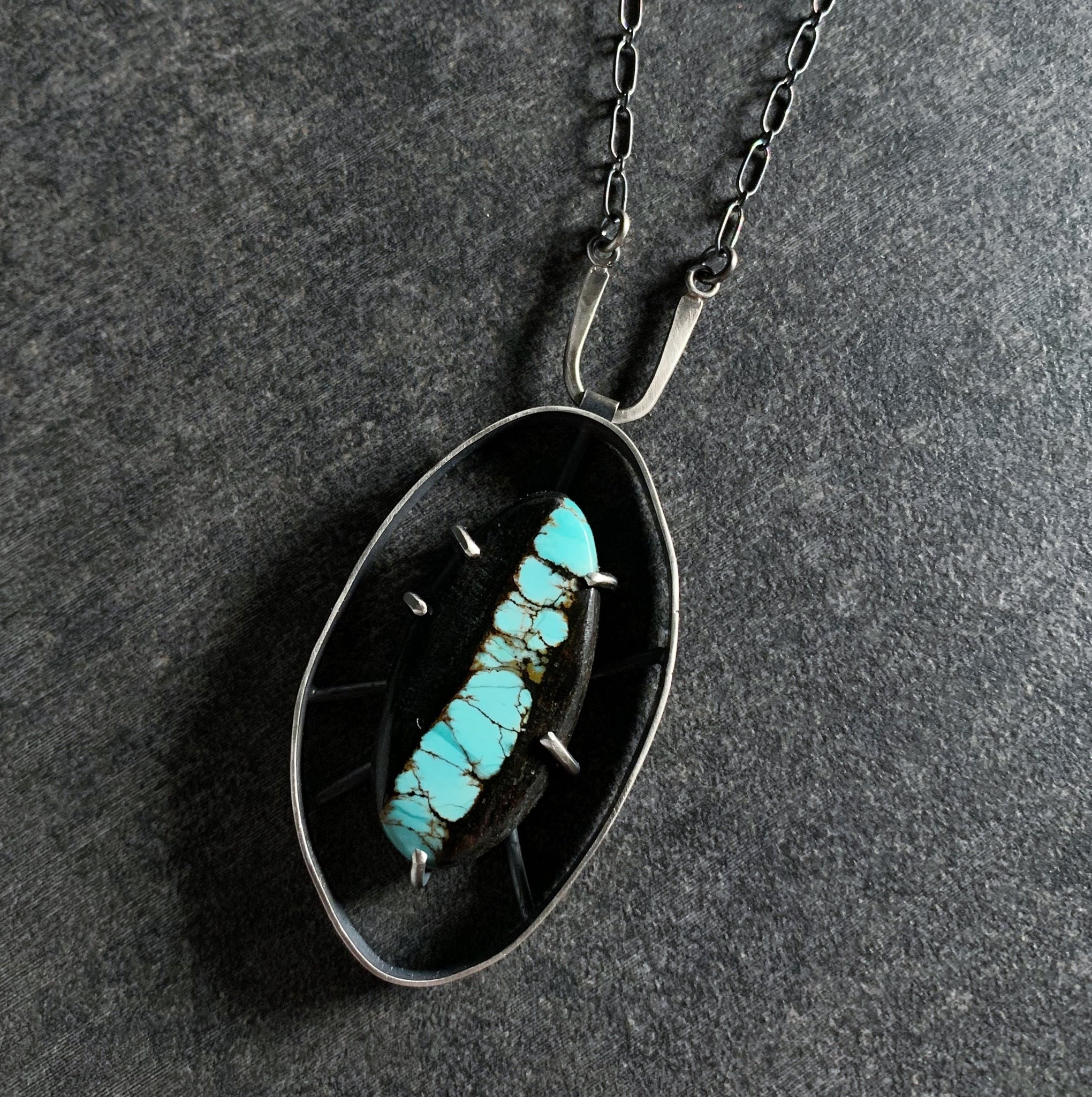 Wayfinder Necklace no. 5- Bao Canyon Turquoise