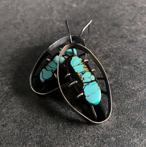 Wayfinder Earrings no. 2 - Bao Canyon Turquoise